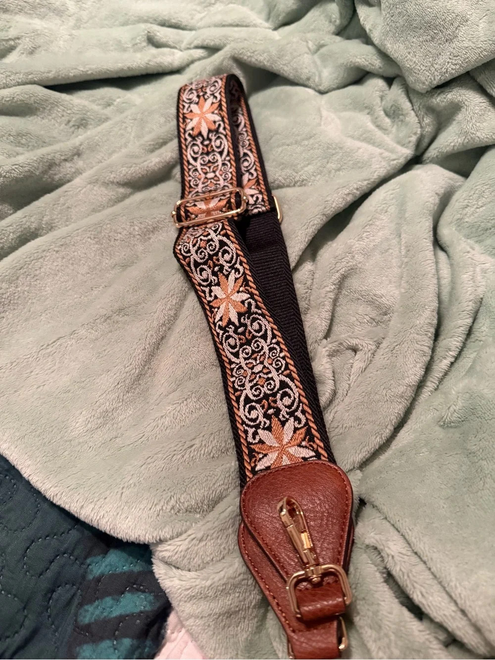 Brown Leather Shoulder Bag - Picture 3 of 3
